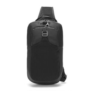 Pacsafe Black Venturesafe X Anti-Theft Backpack crossbody